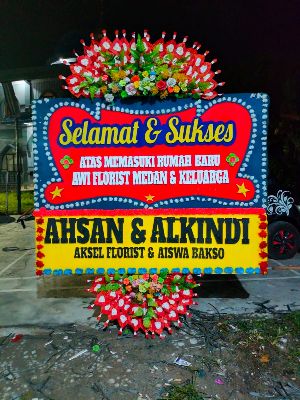 Order Papan Bunga Pernikahan Lampung Harga Murah