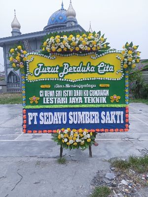 Order Papan Bunga Dukacita Lampung Harga Murah